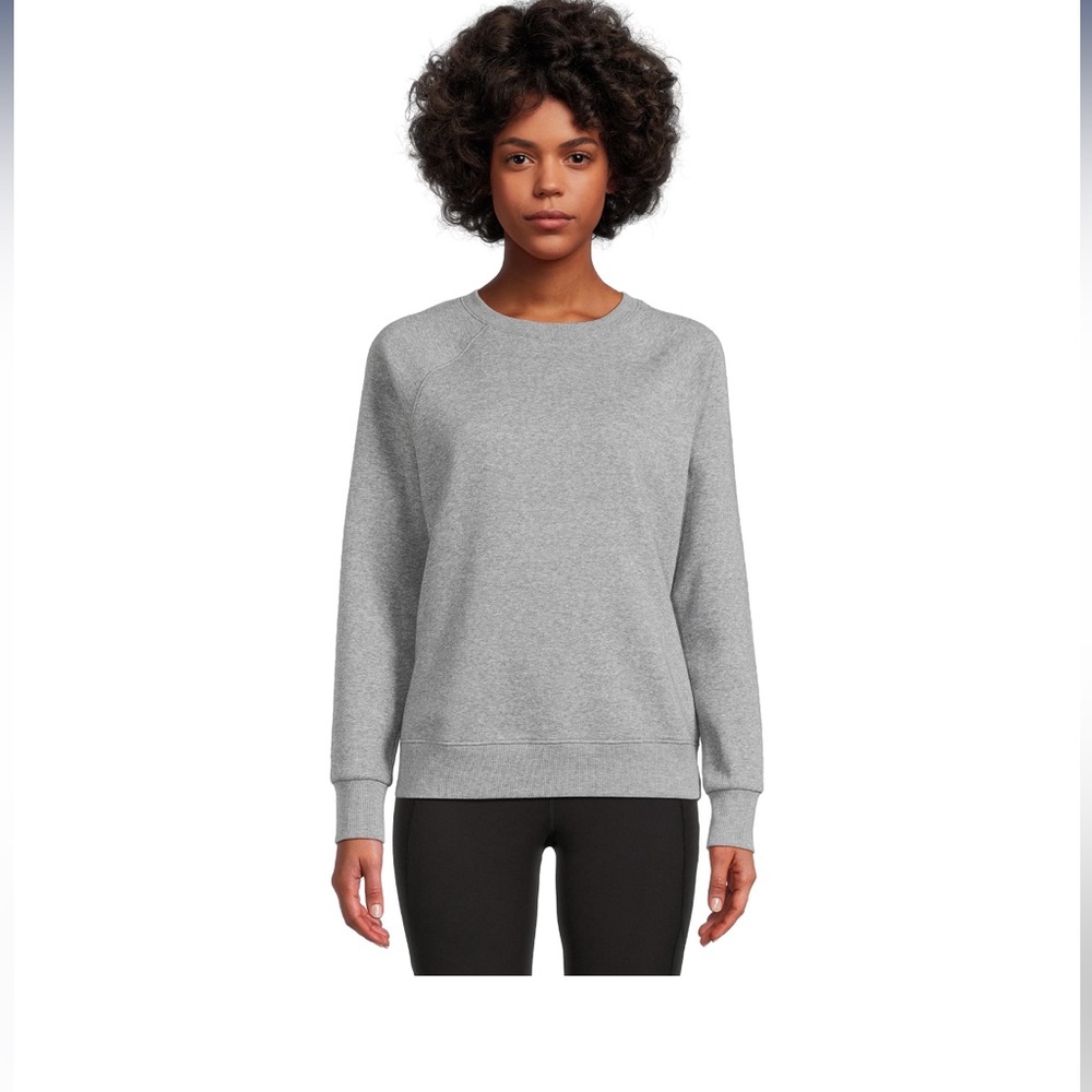 Athletic Works Women's Fleece Crewneck Sweatshirt